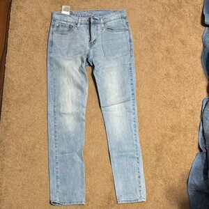 Levi's Faded Blue Denim Jeans